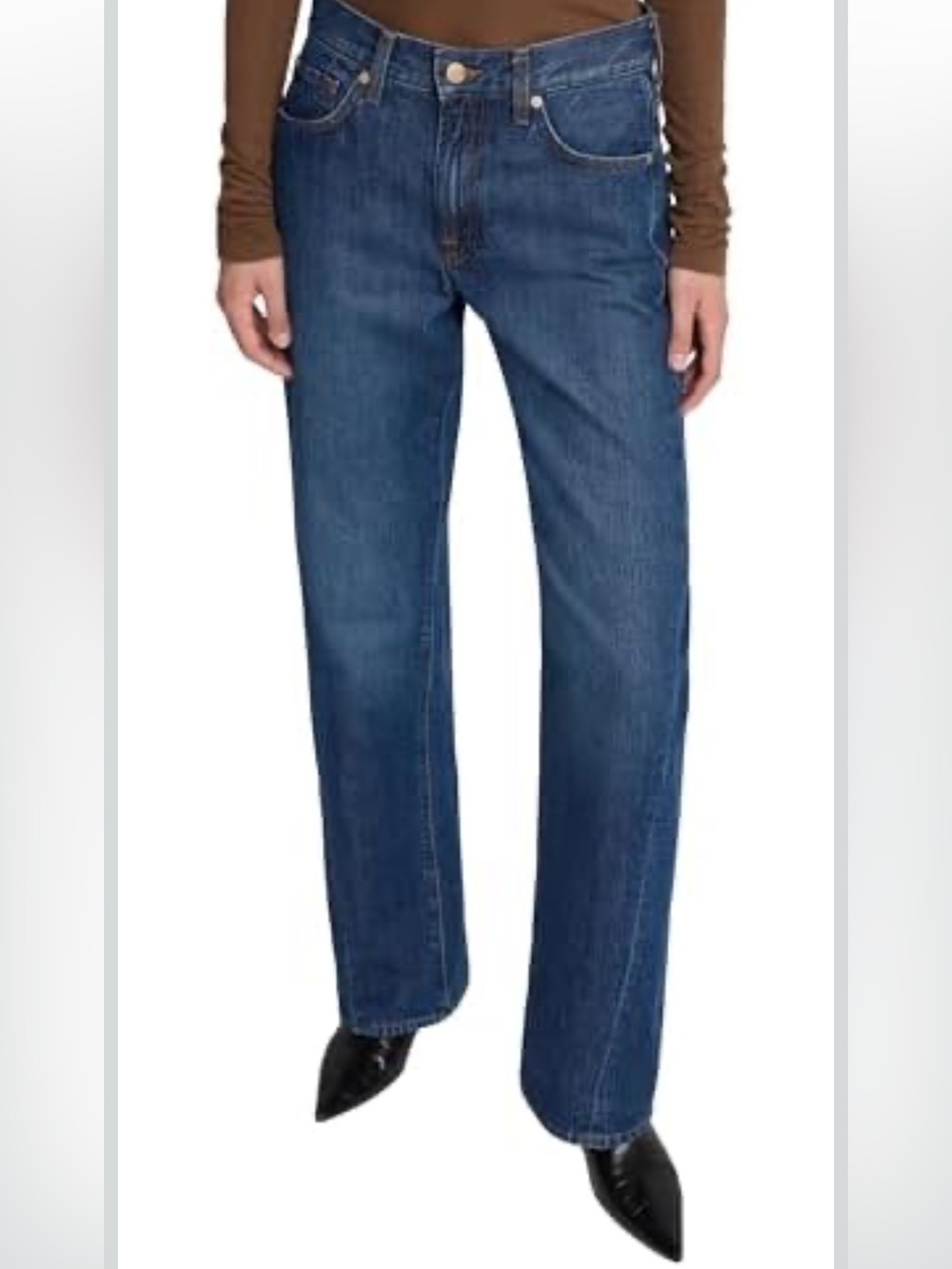 7 For All Mankind Women's Twisted Tess Trouser Radar Jean